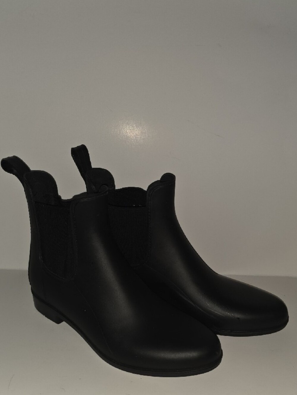 Sam Edelmans SZ 9 Tinsley Women's Flat Black Rain Boots